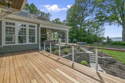 Deck Railing Staining