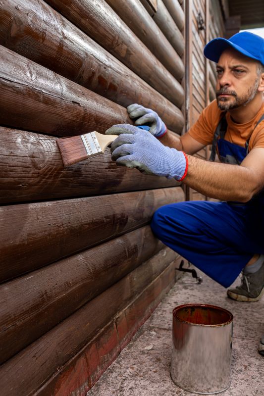 Exterior Trim Staining