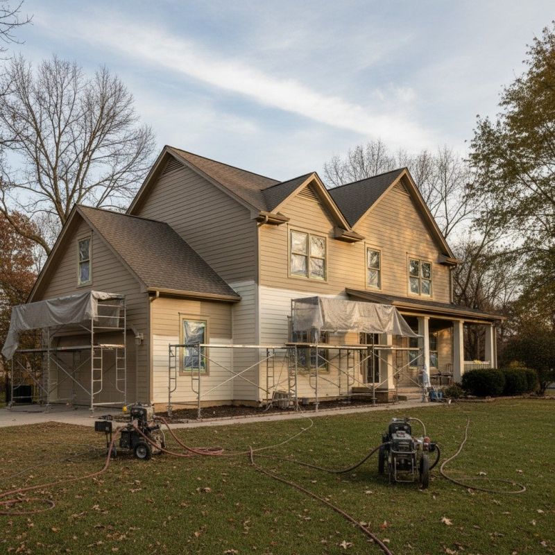 Siding Painting Service