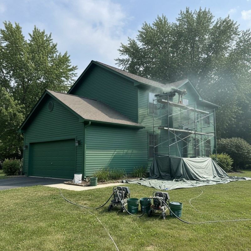 Vinyl Siding Painting