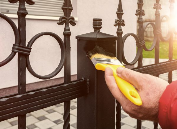 Iron Fence Painting Service