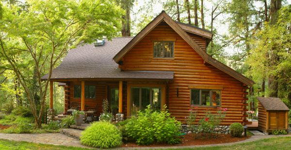 Log Home Painting