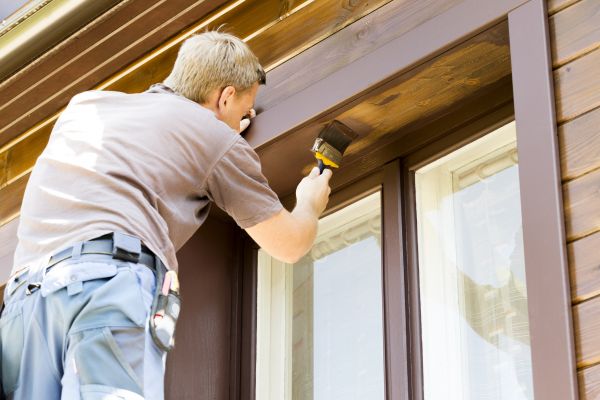 Exterior Window Trim Painting