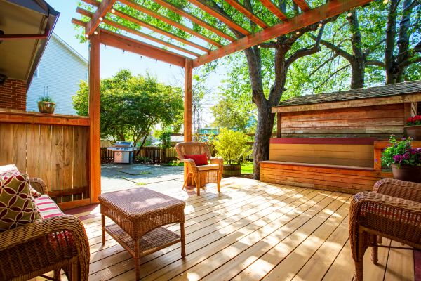 Pergola Refinishing