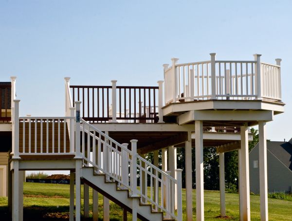 Deck Stairs Painting
