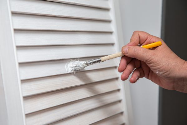 Vinyl Shutter Painting