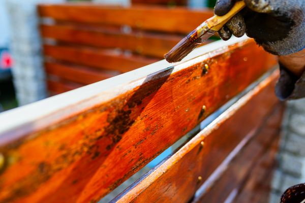 Exterior Wood Fence Staining