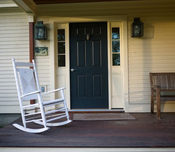 Porch Door Painting Service