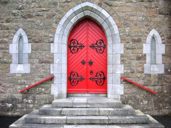 Church Door Painting Service